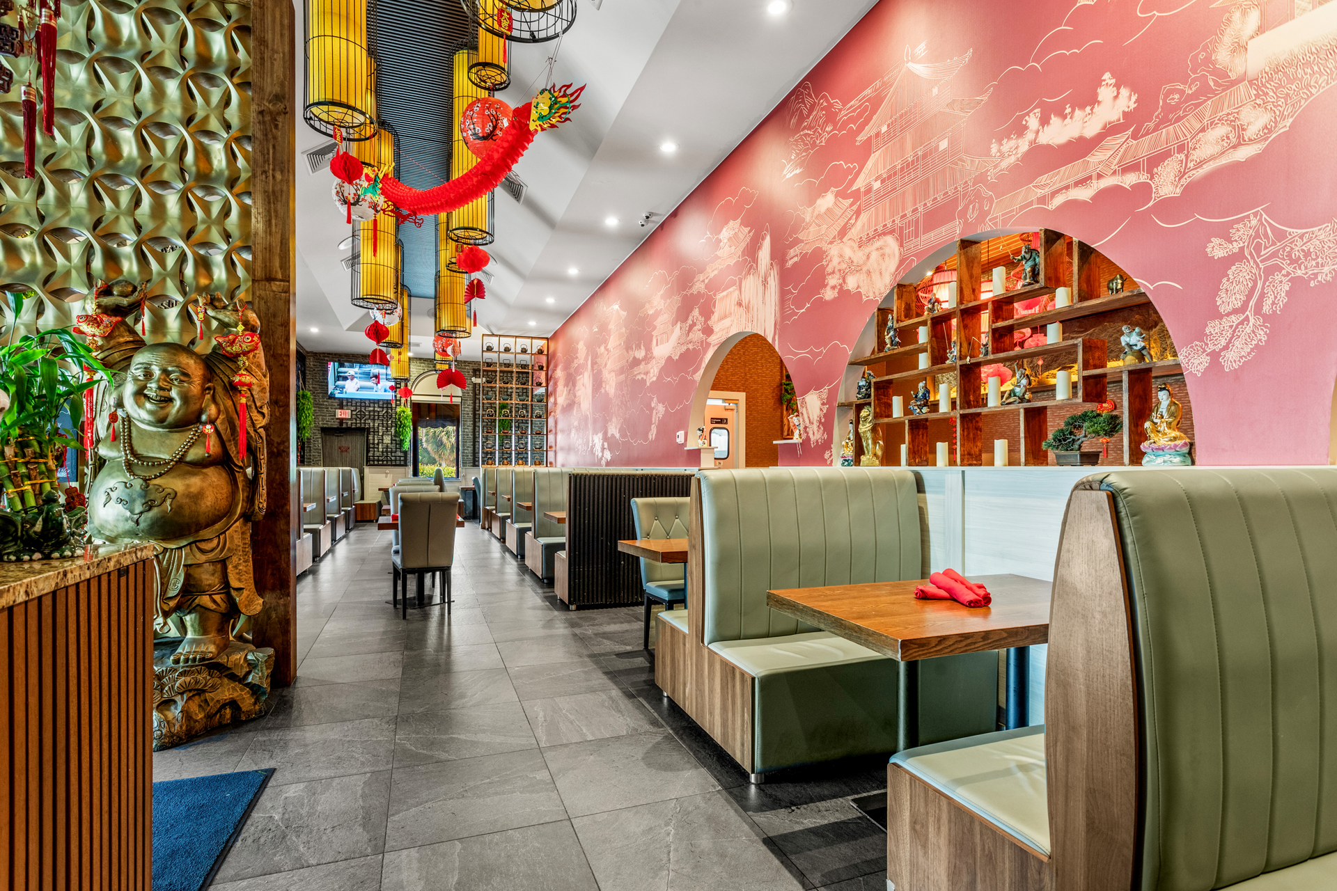 Dishes served at Peking Duck House in Pompano Beach